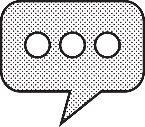 Speech bubbles icon sign symbol design