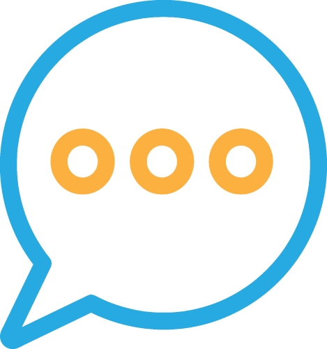 Speech bubbles icon sign symbol design