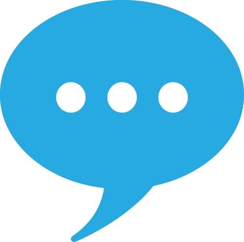 Speech bubbles icon sign symbol design