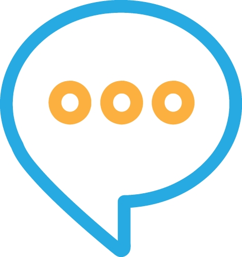 Speech bubbles icon sign symbol design