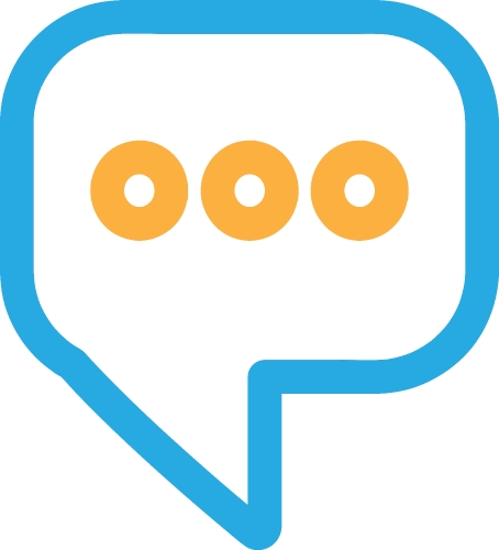 Speech bubbles icon sign symbol design