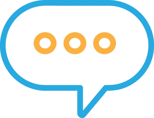 Speech bubbles icon sign symbol design