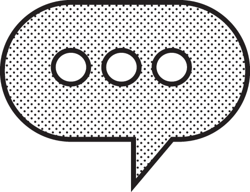 Speech bubbles icon sign symbol design