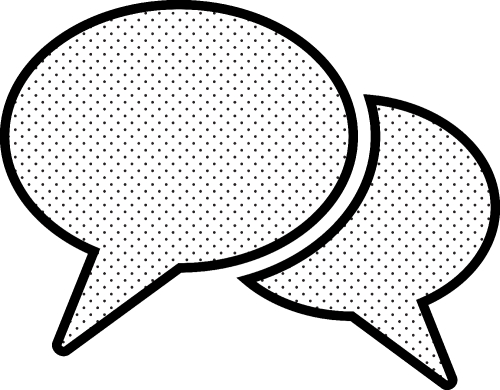 speech bubbles icon symbol sign