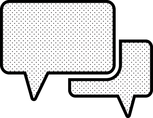 Speech bubbles icon symbol sign