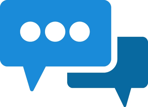 Speech bubbles icon symbol sign