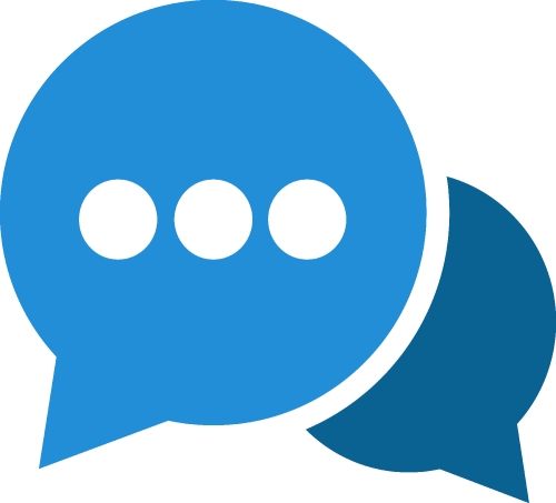 Speech bubbles icon symbol sign