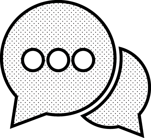 Speech bubbles icon symbol sign