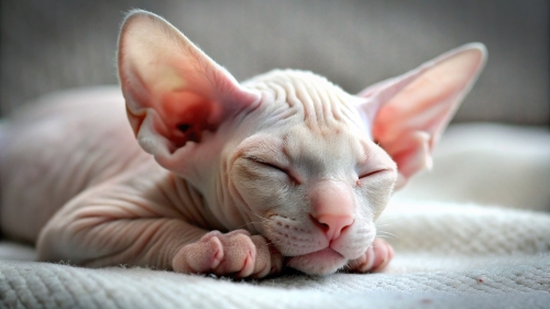 Sphinx cat cute kitten sleeping 25feb24 (1)