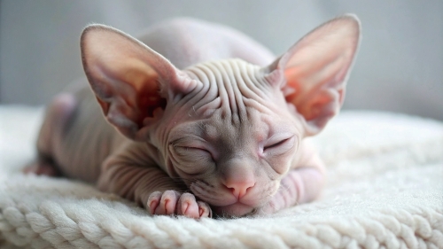 Sphinx cat cute kitten sleeping 25feb24 (12)