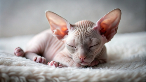 Sphinx cat cute kitten sleeping 25feb24 (8)
