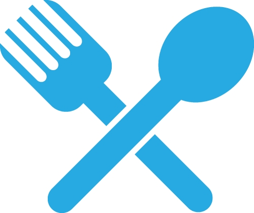 Spoon Fork Icon sign symbol design