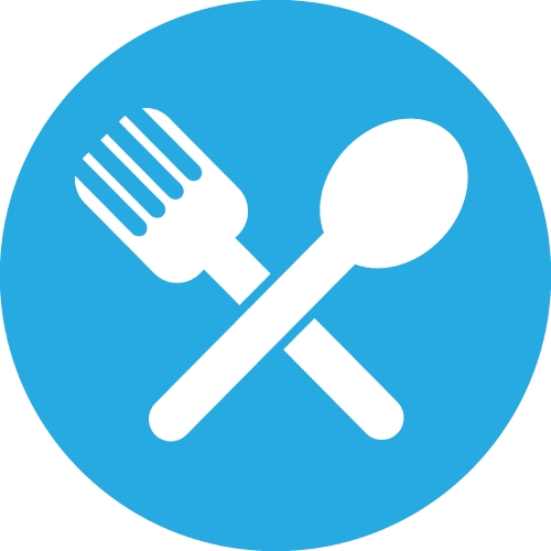 Spoon Fork Icon sign symbol design