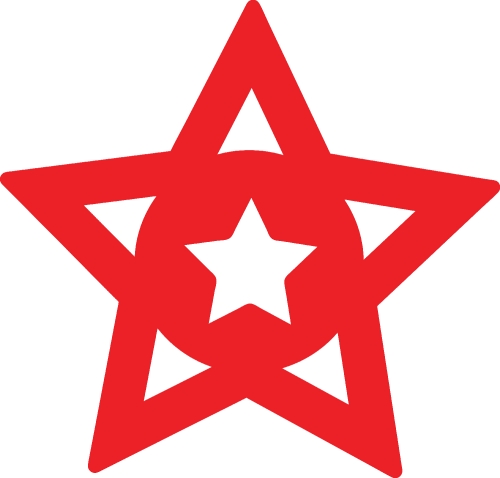 star favorite icon sign design