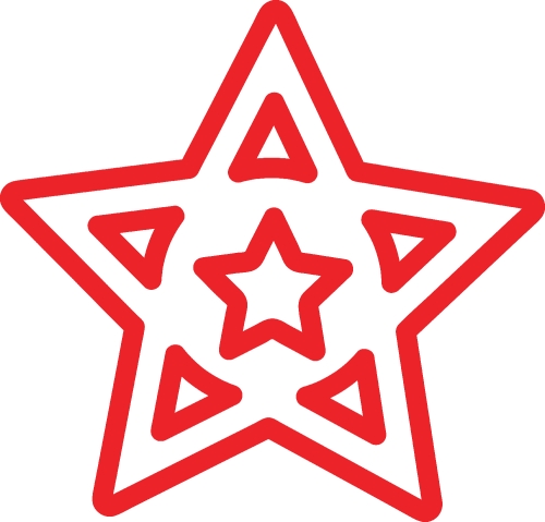 star favorite icon sign design