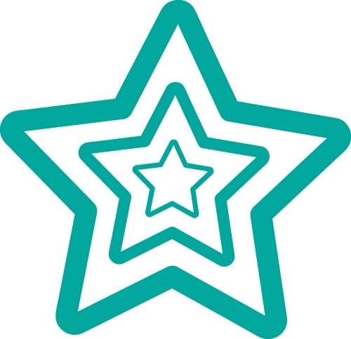 star favorite icon sign design