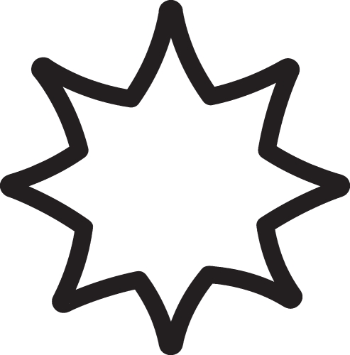 star icon sign design