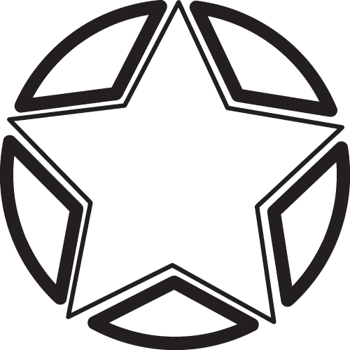 star icon sign design