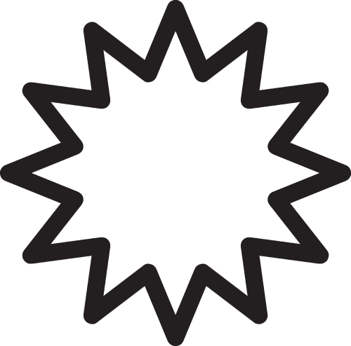 star icon sign design