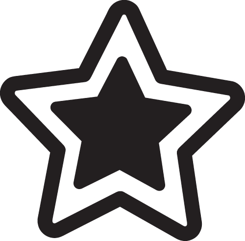 star icon sign design