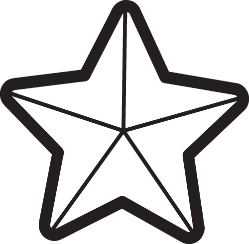 star icon sign design
