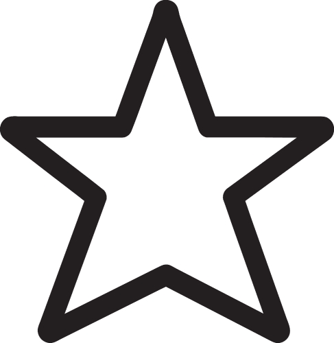 star icon sign design