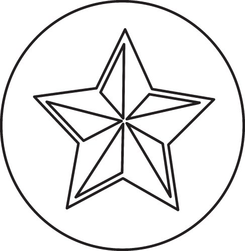 star icon sign design