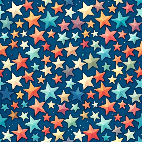 Stars seamless pattern abstract background design