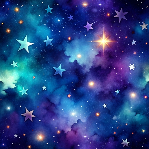 Stars seamless pattern abstract background design