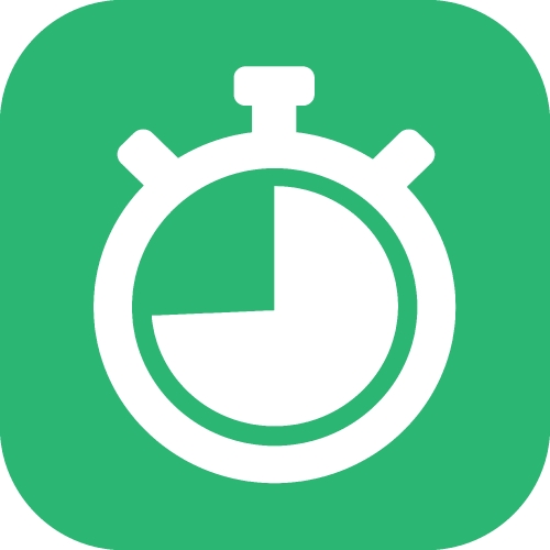 Stopwatch icon sign symbol design