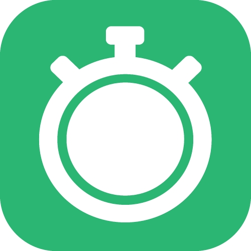 Stopwatch icon sign symbol design