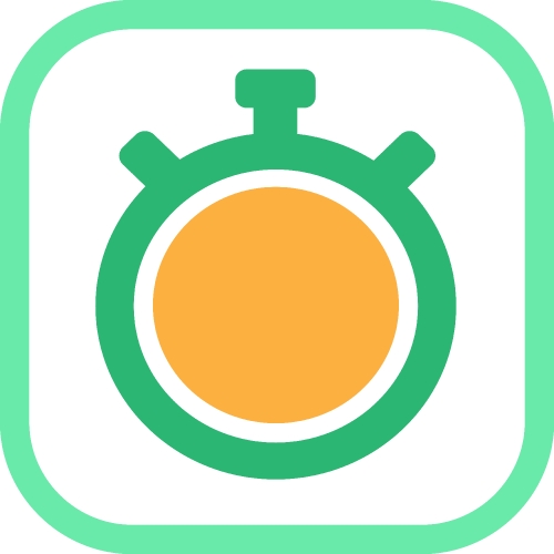 Stopwatch icon sign symbol design