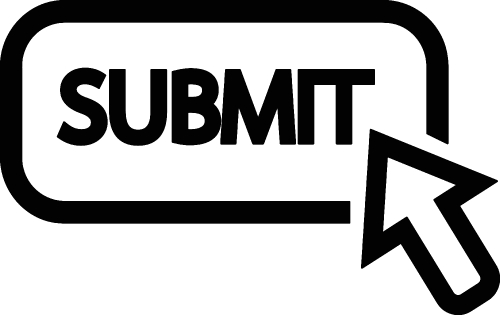 Submit icon sign design