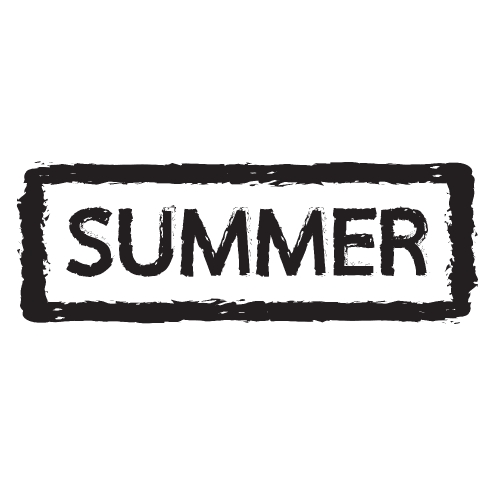 Summer time stamp Stock Illustration