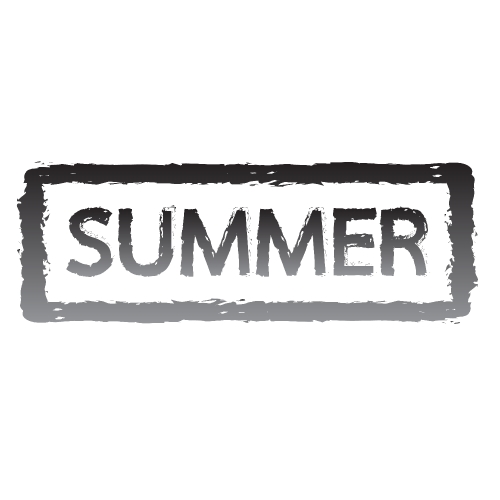 Summer time stamp Stock Illustration