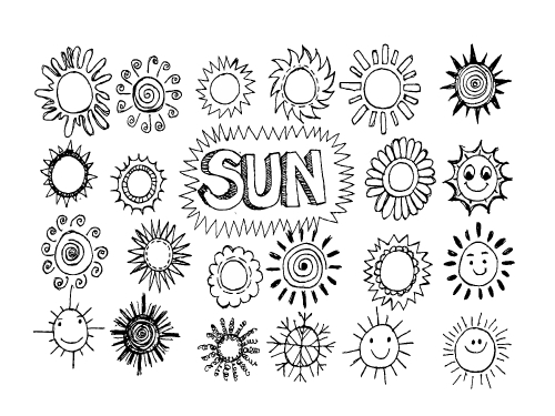 Sun Icon Set