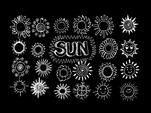 Sun Icon Set