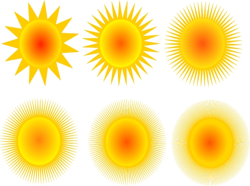 Sun Icon Set