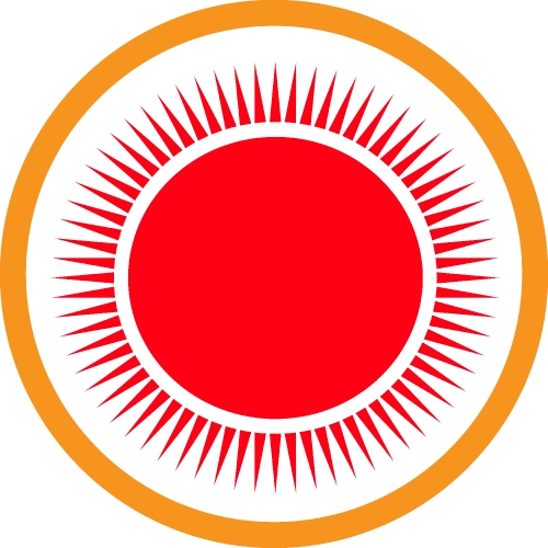 Sun icon sign symbol design