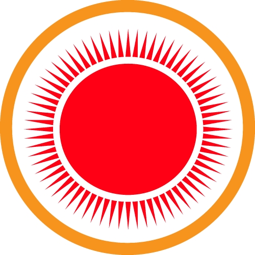 Sun icon sign symbol design