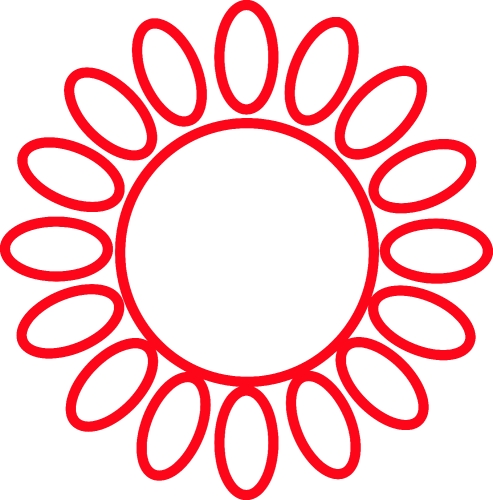 Sun icon sign symbol design