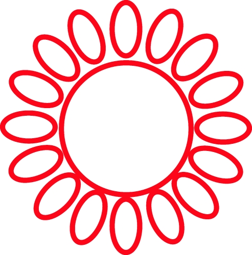 Sun icon sign symbol design