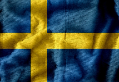 Sweden Flag themes idea design in  illustration