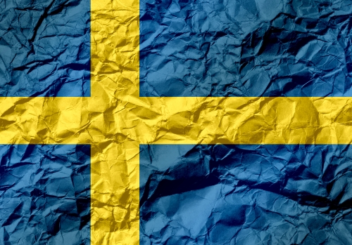 Sweden Flag themes idea design in  illustration