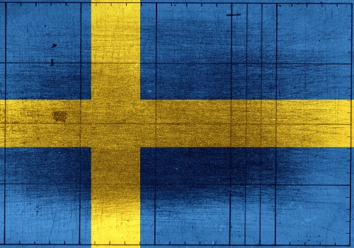 Sweden Flag themes idea design in  illustration