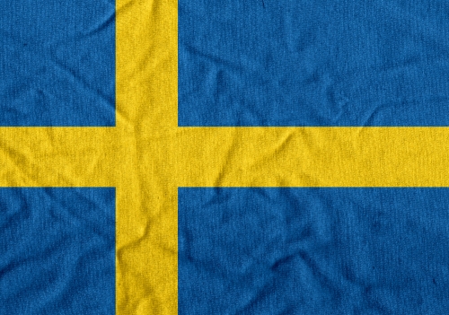 Sweden Flag themes idea design in  illustration