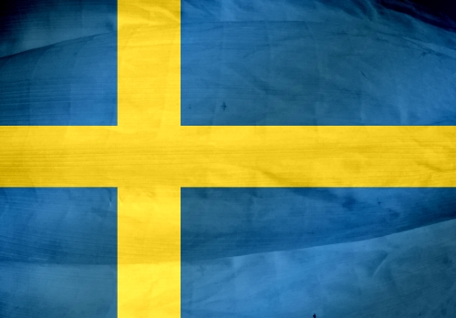 Sweden Flag themes idea design in  illustration