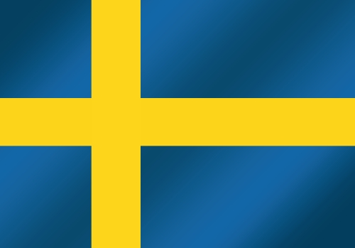 Sweden Flag themes idea design in  illustration