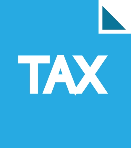 Tax icon sign symbol design