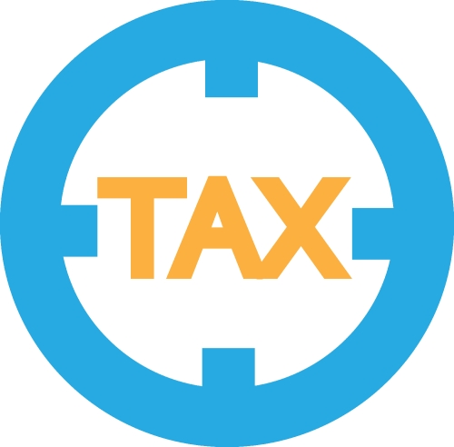 Tax icon sign symbol design